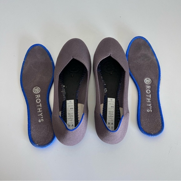 Rothy’s The Flat Women’s Round Toe Flats in Mink - Picture 7 of 8